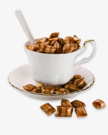 Kaffe med marcipanfyld
