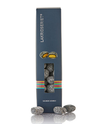 Milan - Salmiak lakridskugler m/ blød midte - 120 g