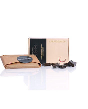 Christianshavn  Håndlavet slow-cooked lakridsplade m/ saltlakrids - 160g