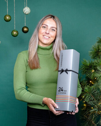 Årets julekalender til lakrids-elskeren (sølv/sort) - Lakridseriet - 360g