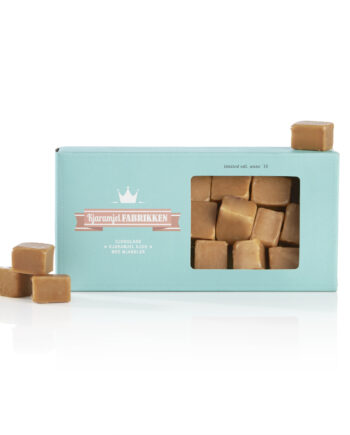 Kjaramjel Fudge - Lækker Blød Karamel i Retro Æske