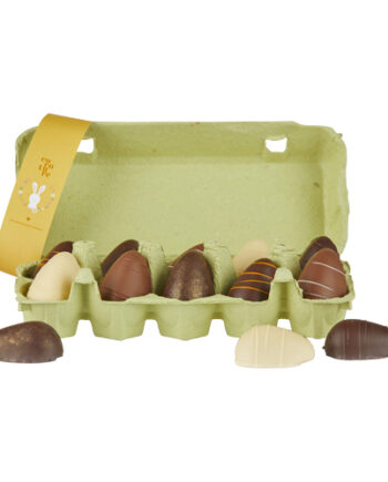 Marcipanæg i grøn æggebakke - 360g