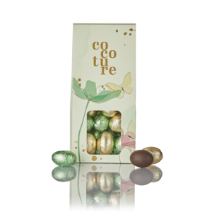 Cocoture æske med fyldte folieæg - 95-100g