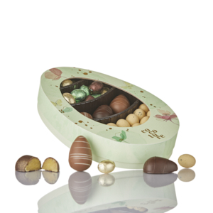 Marcipanæg og chokoladeæg i Cocoture påske æske - 400g