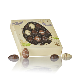 Fyldte chokoladeæg i Cocoture æske - 240g