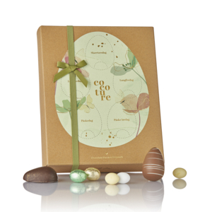 Påskeæg i Cocoture påskekalender - 192g