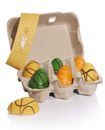 Marcipanæg i æggebakke - 216g