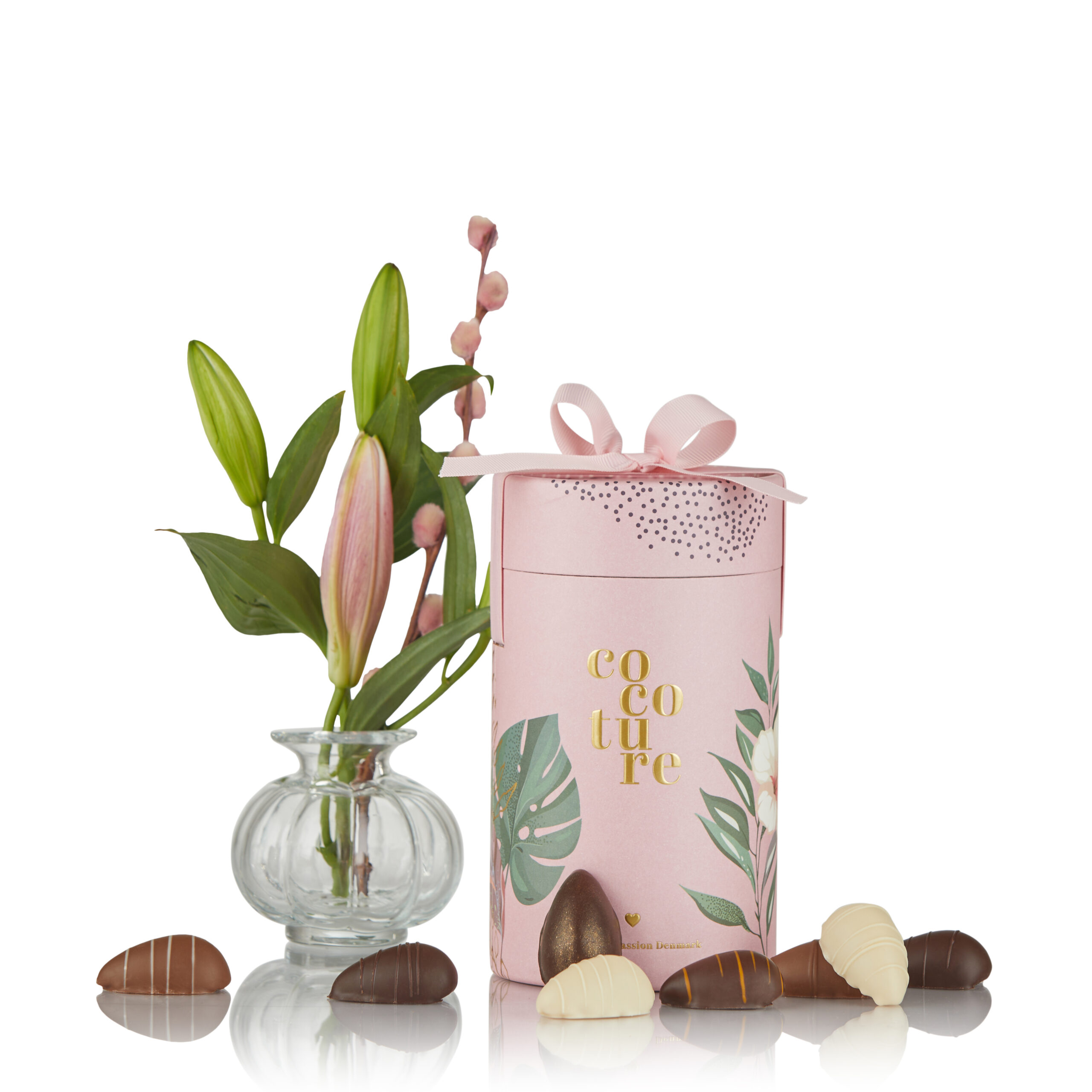 Marcipanæg i Cocoture gaverør - 130g