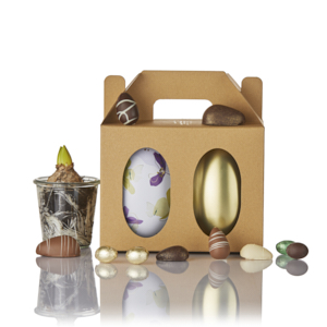 Påskemix i dobbelt Cocoture metalæg - 550g