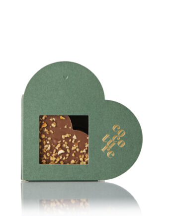 Fyldte chokoladehjerter i Cocoture æske - 72g