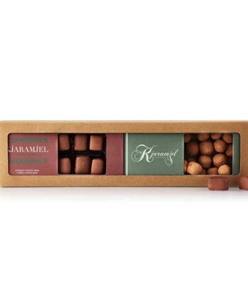 Duo Kjaramjel (overtrukket) - Lakrids fudge & karamelkugler m/ chokolade