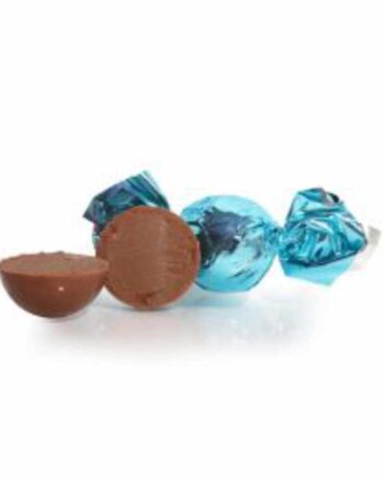 Fyldte chokoladekugler m/ amaretto - Turkis - 1 kg