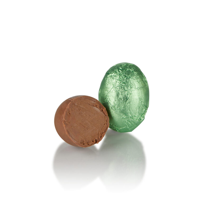 Fyldte chokoladeæg indpakket i folie - 1kg