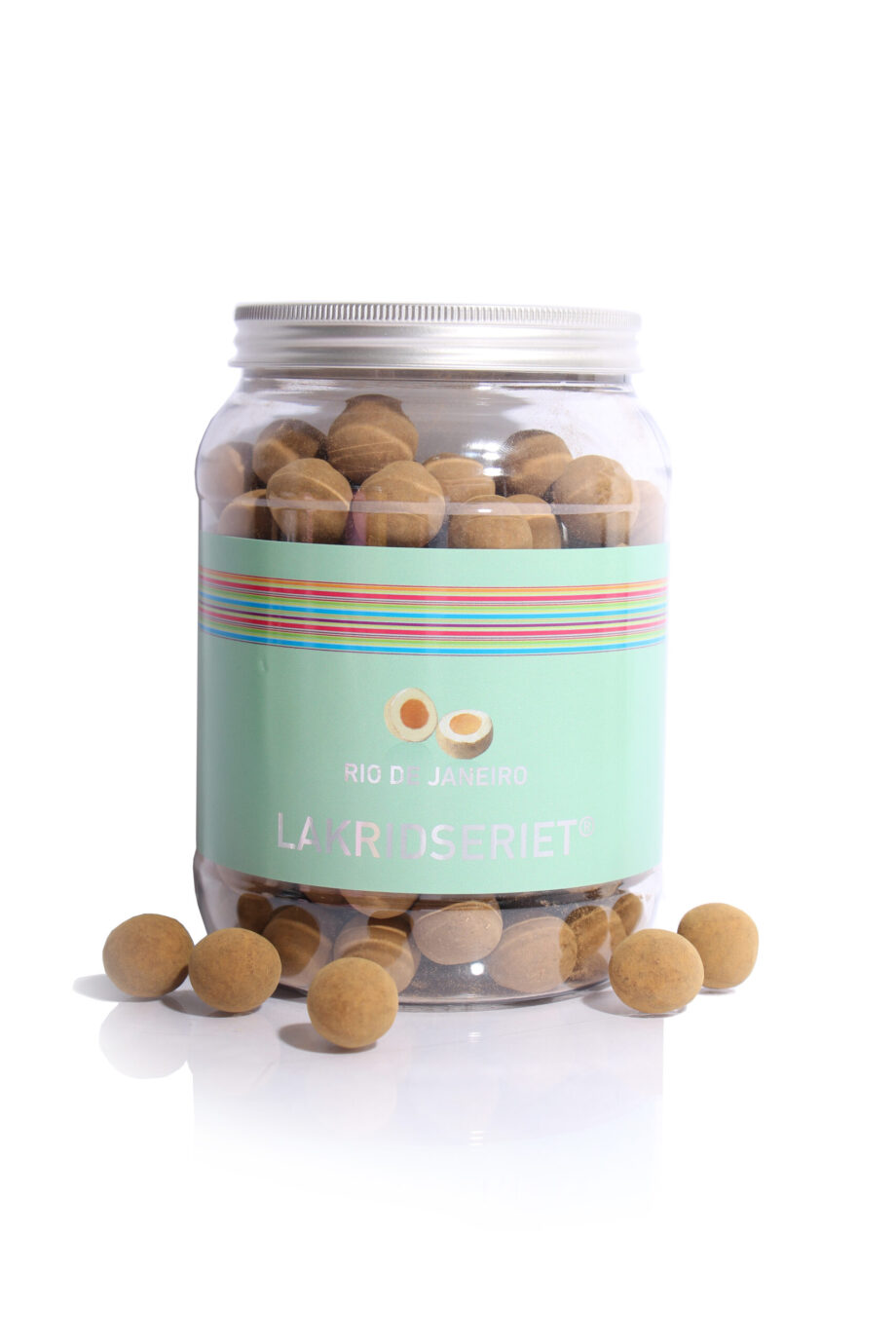 Rio De Janeiro - Lime vingummi m/ hvid chokolade & lakridspulver - 1 kg