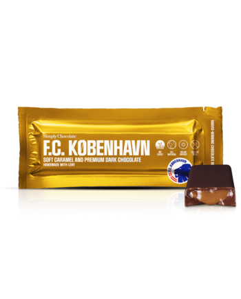 FCK guldbar | Blød karamel og mørk chokolade