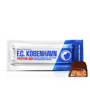 F.C. København Proteinbar | Mandler, passionsfrugt og mørk chokolade