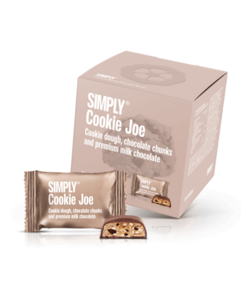 Simply® Cookie Joe - Cube med bites | Cookie dough, chokolade chunks og premium mælkechokolade