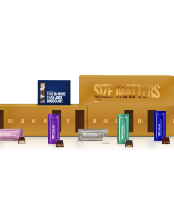 Simply® Size Matters | Chokoladejulekalender med 30 låger