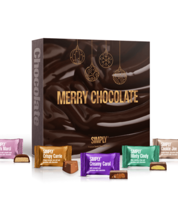 The Christmas Premium Box | Eksklusiv juleæske med 50 stk. mix chokoladebites