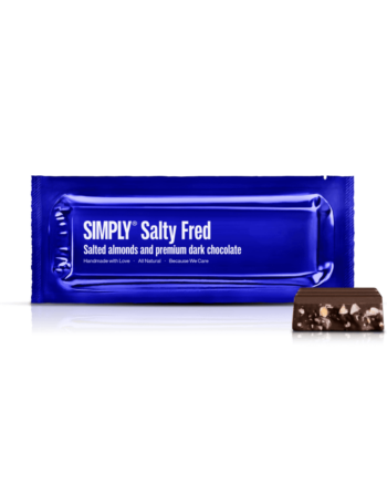 Simply® Salty Fred | Saltede mandler og premium mørk chokolade